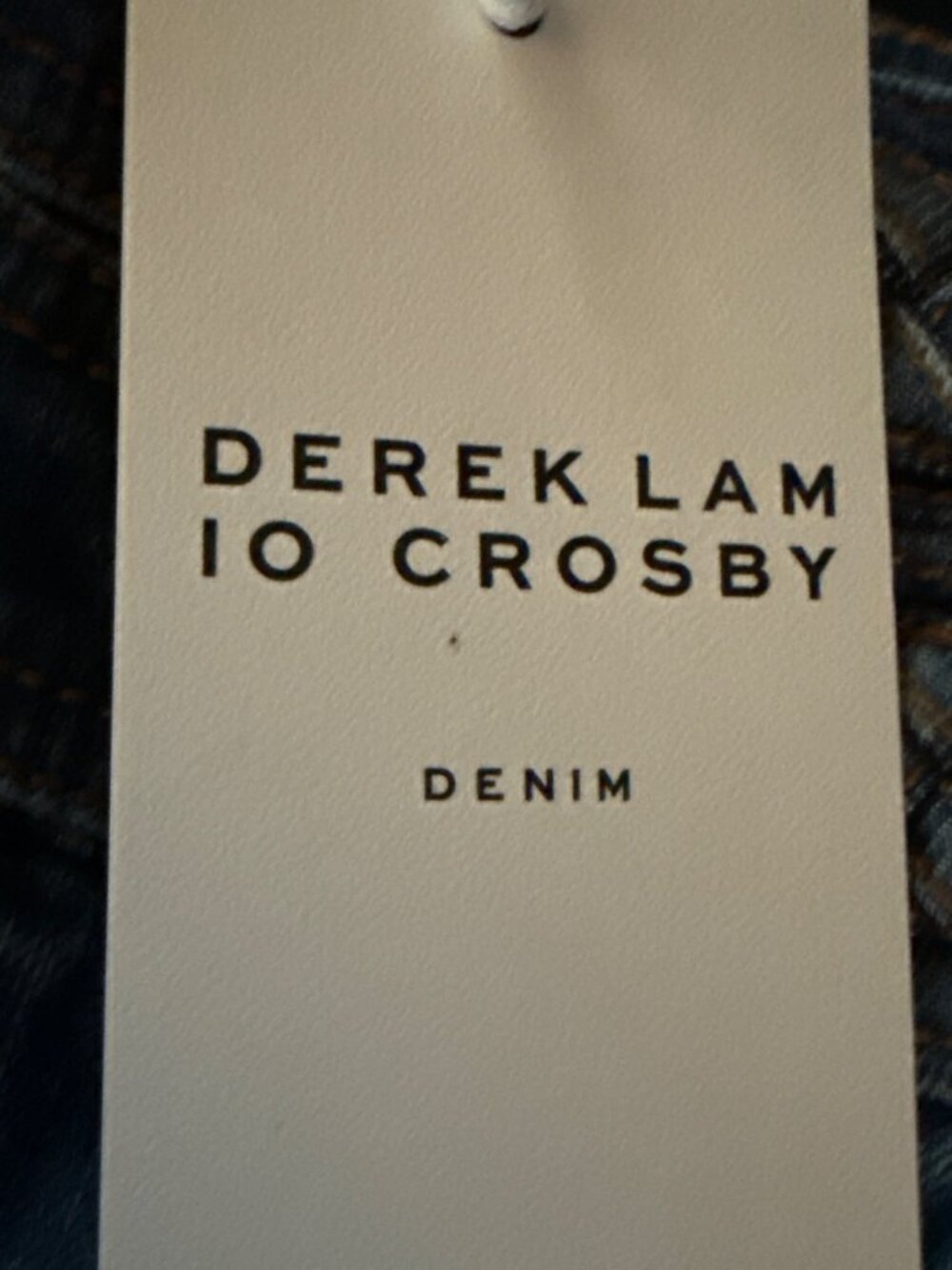 Derek Lam 10 Crosby Harlow Braided Waist Jeans Women's Size 24 New With Tag - Picture 3 of 4